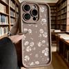 Чехол для телефона с рисунком ромашек для iPhone 17 16 15 14 13 12 11 Pro Max Plus, противоударный, гелевый, гибкий, защитный