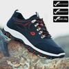 Korean Men's Waterproof Outdoor Hiking & Running Shoes - Trendy, Non-Slip, Wear-Resistant Sports Footwear