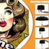 Custom Name Personalized Marilyn Monroe Print Umbrella, Auto Open Close, 8‑Rib Sturdy Frame, Commute Camping Hiking Use, Birthday Gift