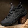 Leather Fashion Hiking Shoes Men Luxury Brand Mens Sneakers Male Comfortable Ankle Boots Handmade Men's Lace-Up Outdoor Boots