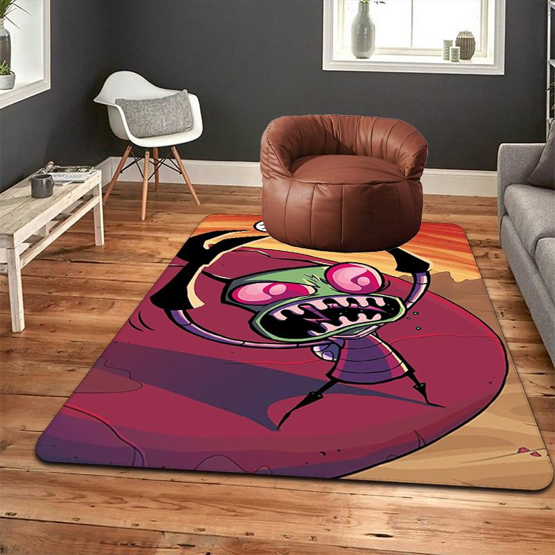 Space Invaders Rug Floor Mat for Living Room or Bedroom Soft and Comfortable Carpet a Gift for Birthday and Holiday.MFF0918515