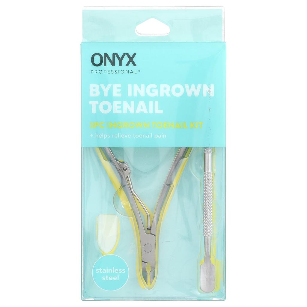 Onyx Professional, Bi-ingrown Toenail, 3-piece Kit