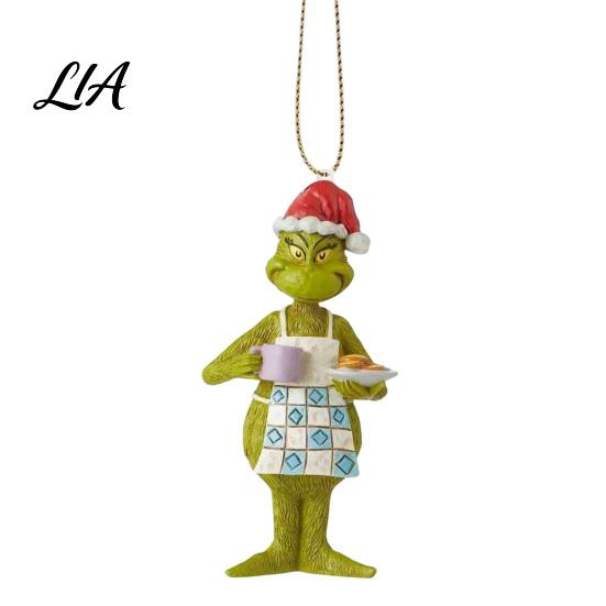 Holiday Party Supplies Green Elf Red Car Ornament, Acrylic Christmas Tree Hanging Decor Favors for Mirror, Funny Pendant, Home Decoration Decorations