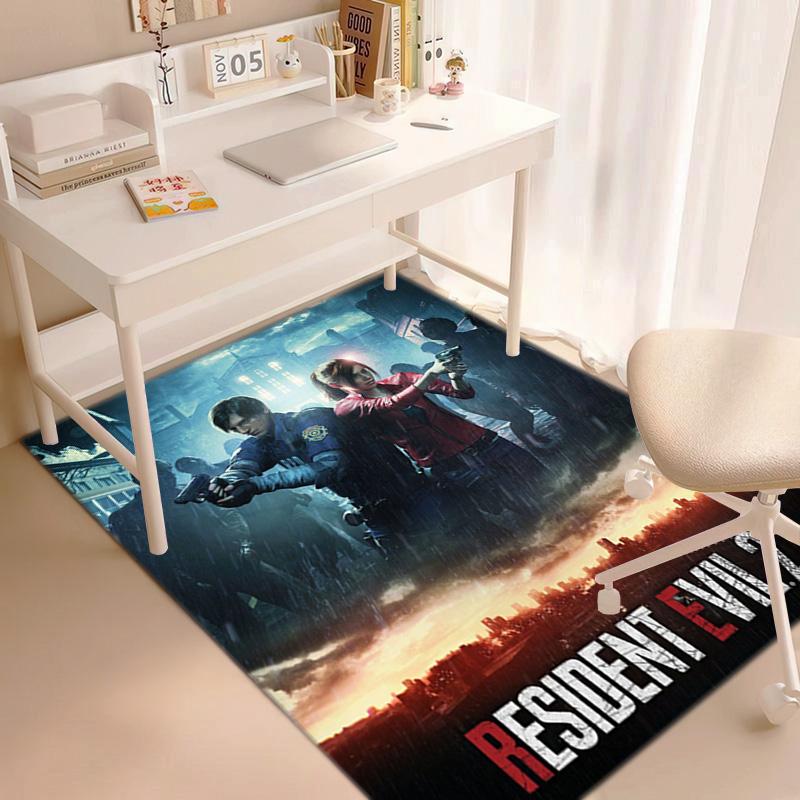 Sci-Fi game Resident Evil, Umbrella Corporation, soft carpet, home living room, office chair pad, door mat, door mat carpet U1