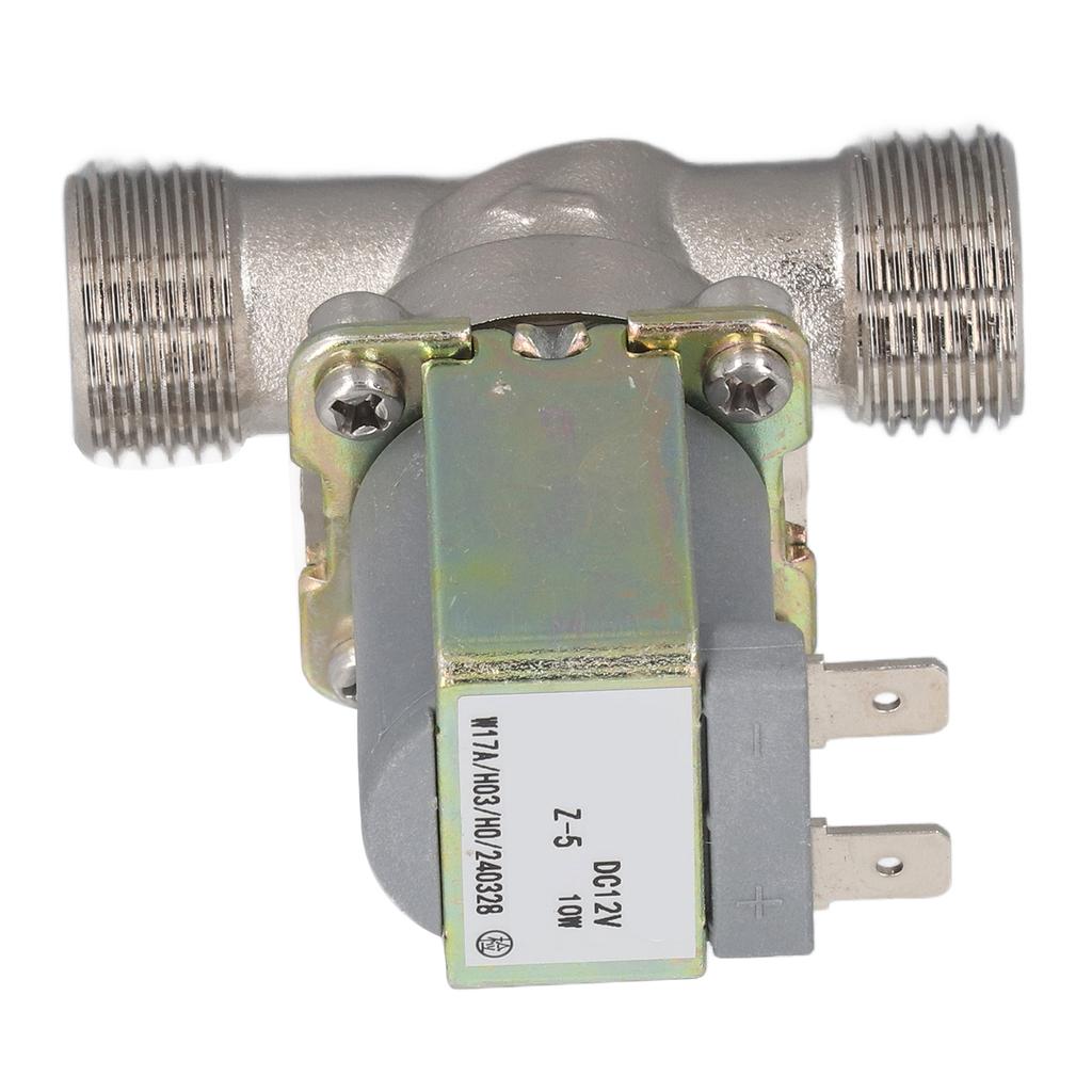 Электромагнитный клапан DC12V, резьба G1/2 дюйма, высокотемпературный клапан для слива воды для диспенсера