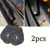 2pcs Car Wiper Arm Hole Covers - Durable PVC, Windshield Protector with Leaf Debris Removal Design, Universal Fit for All Car Models