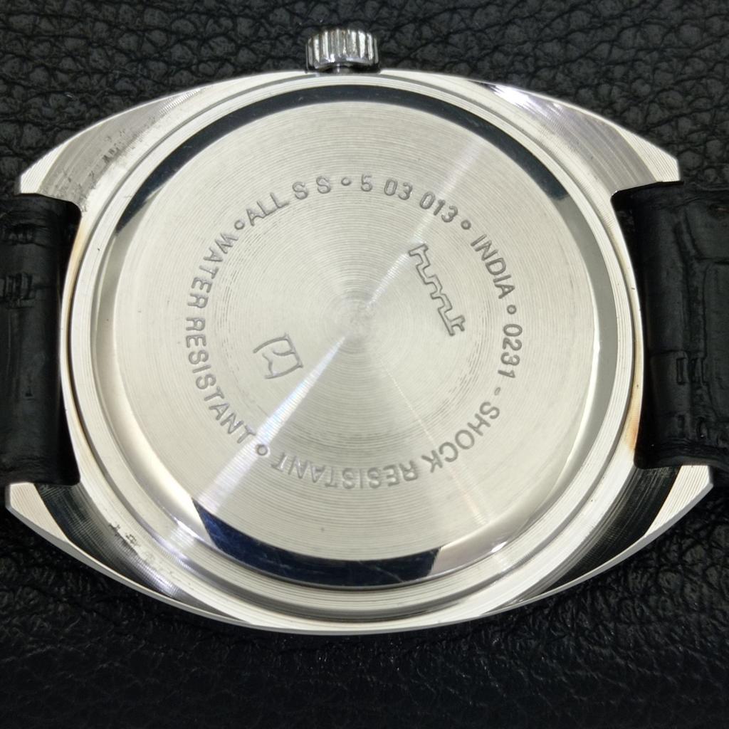 ИНДИЙСКИЕ ВИНТАЖНЫЕ МУЖСКИЕ ЧАСЫ С РУЧНЫМ ЗАВОДОМ HMT KOHINOOR, СЕРЫЙ ЦИФЕРБЛАТ, a440921-4 HT-a440921