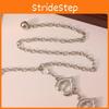 Shaped Trendy Heart Metal Waist Chain With Hollow Buckle For Women Accessory