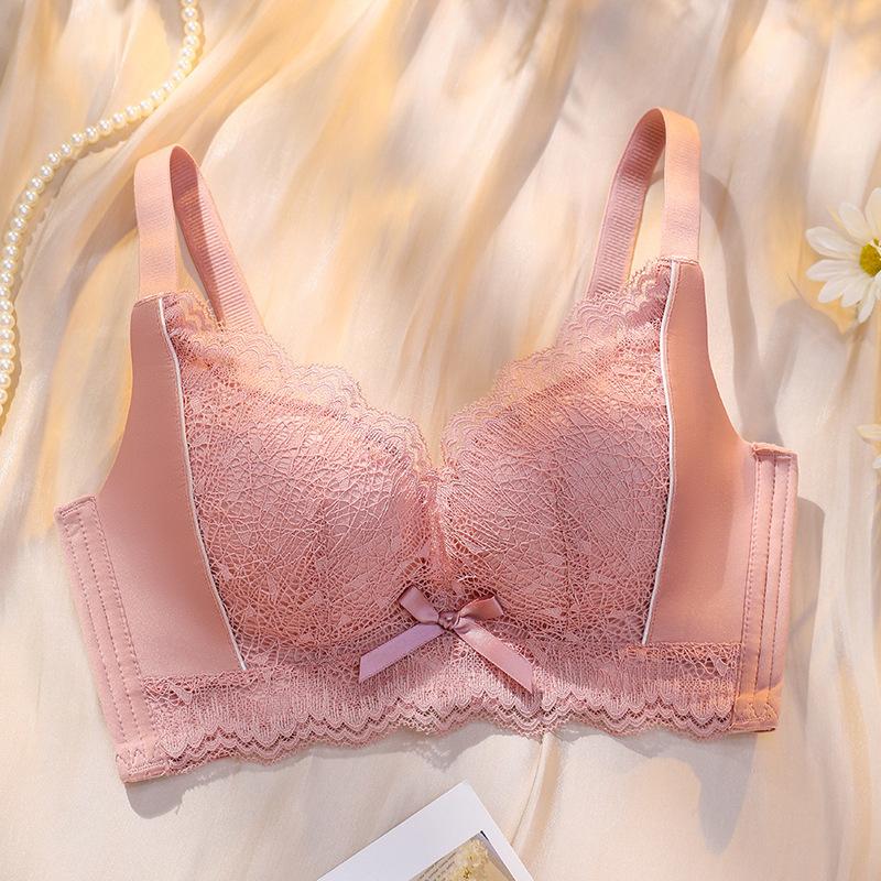 Антипровисающее не стальное кольцо кружевная обивка регулируемое нижнее белье маленькая грудь собранная собрать вице грудь бюстгальтер