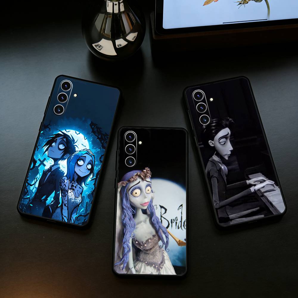 Чехол для телефона 'Невеста-труп' P Для Samsung Galaxy A73,A72,A71,A70,A52,A51 Другие Мягкий Черный Чехол