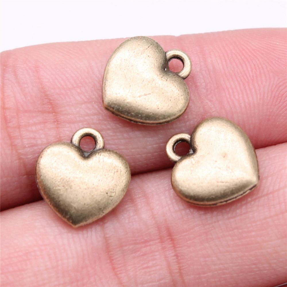 Подвеска в виде персикового сердца с подвесками Love Charms для мужчин, элегантные художественные принадлежности