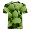 Funny Vegetables Cucumber 3d Print Graphic T Shirts Y2k Mens Designer Clothes Women Kids Personality Creative Casual O-neck Tops