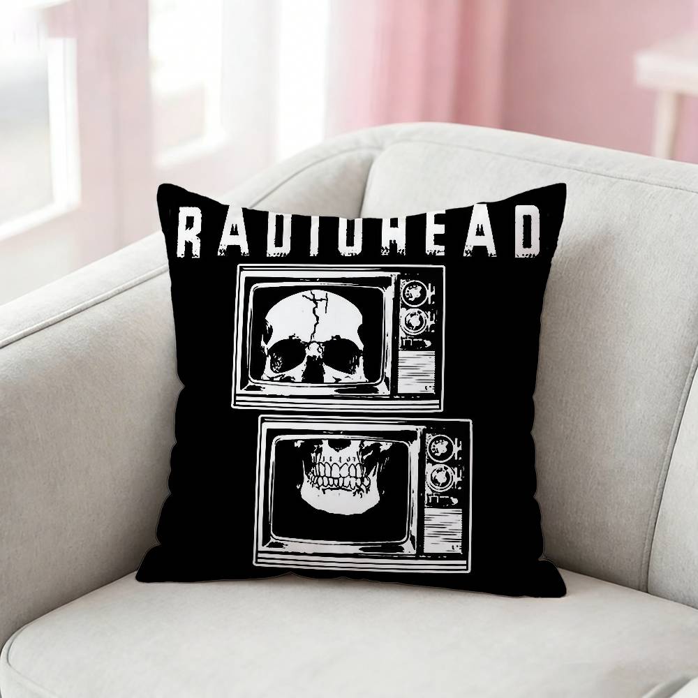 Cool R-Radiohead Band Pillow Case Cushion Cover Throw Pillow Case For Car Sofa