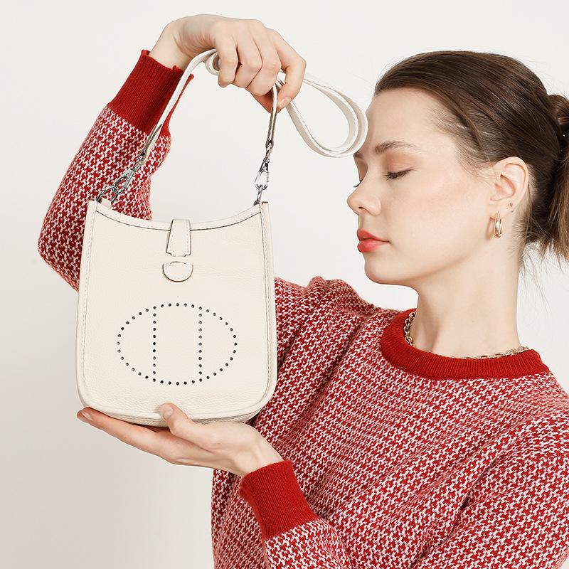 Весна и лето первый слой кожаная сумка-седло кожа для женщин с полностью диагональной небольшой сумкой