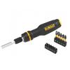 Dewalt Hand Tools Full Fit Telescoping Multi-bit Ratcheting Screwdriver + 10 Bits