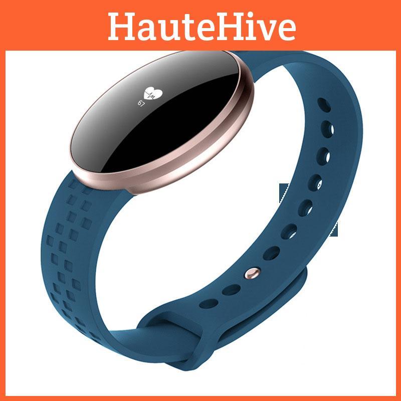 Модные женские смарт-часы Bluetooth Фитнес-трекер для Andriod iPhone