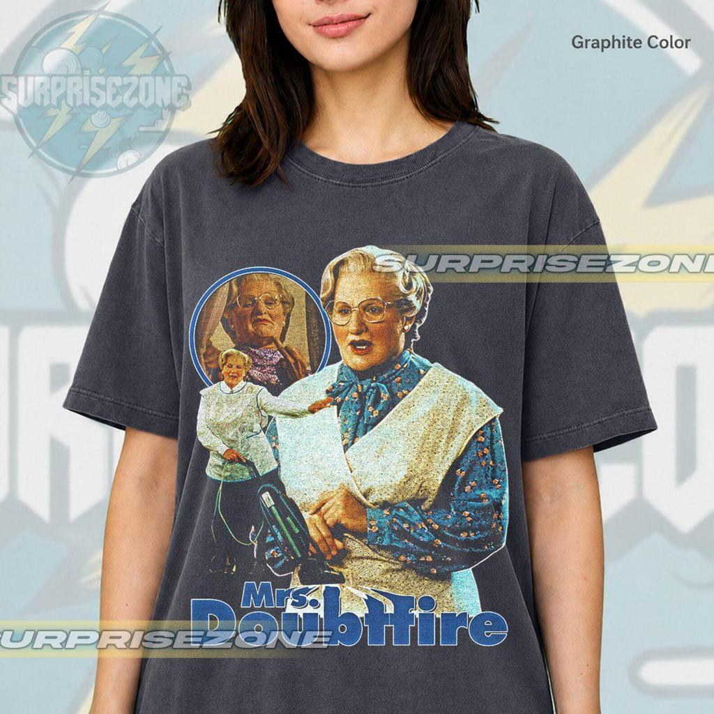Mrs Doubtfire 1993 ‧ Family/Comedy Drama Series Unisex Softstyle T-Shirt FDL024 FD