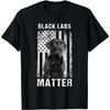Футболка «Black Labs Matter» с лабрадором