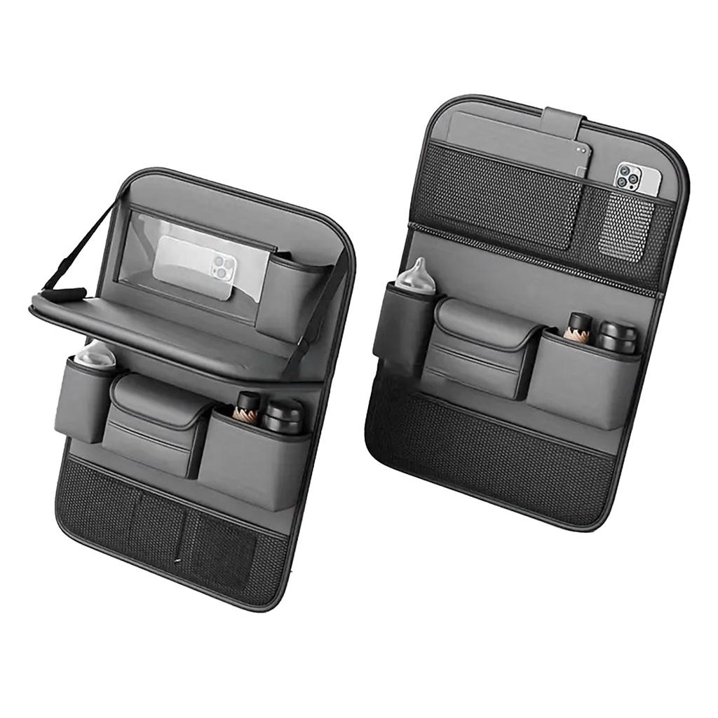 Car Back Seat Organizer Bag with Upper Folding Design Easy to Work for Car Travel Accessories
