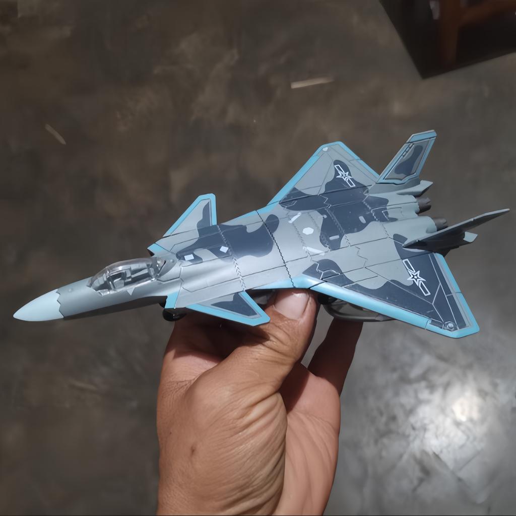 1:100 Креативная Военная Серия Истребитель-Стелс Chengdu J-20 Огненный Клык Многоцелевой Реактивный Модель Игрушки Для Детей Рождественские Подарки