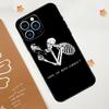 Чехол для телефона с изображением черепа, костей, клоуна, цирка для iPhone 17 Pro Max 14 11 15 16 Pro Max 13 12 mini 16 Plus 16e 17 Air Funda