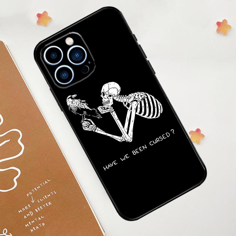 Чехол для телефона с изображением черепа, костей, клоуна, цирка для iPhone 17 Pro Max 14 11 15 16 Pro Max 13 12 mini 16 Plus 16e 17 Air Funda