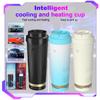 12V/24V Universal Car Quick Intelligent Cooler Warmer Cup 2-In-1 Auto Heating Colding Beverage Mug For Home Use and Truck