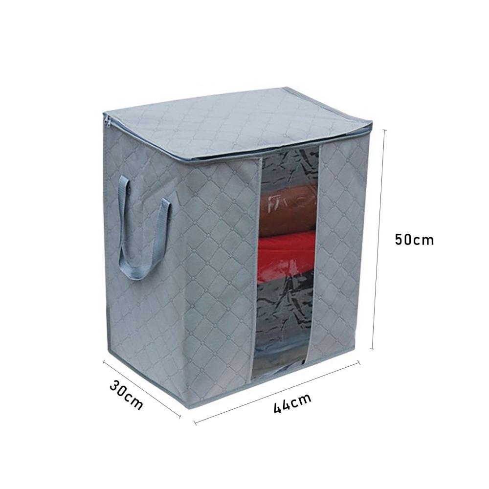 Прочный тканевый контейнер, сумка для хранения, коробка, портативный органайзер, нетканый чехол под кроватью, коробка для хранения, бамбуковая сумка для хранения одежды