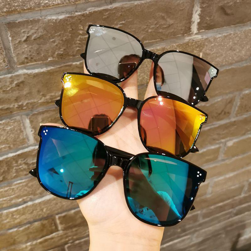 Children'S Sunglasses Personalized Cool Baby Glasses Boys And Girls Uv Protection Women'S Summer Sunshade Sunglasses Tide