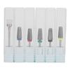 Multifunctional Nail Drill Bits Tungsten Steel 5 In 1 Nail Polishing Grinding Head Manicure