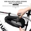 Bicycle Triangle Bag Waterproof Rainproof Durable Cycling Tube Frame Pouch Bag MTB Road Bike Frame Front Bag Outdoor Sport Pouch