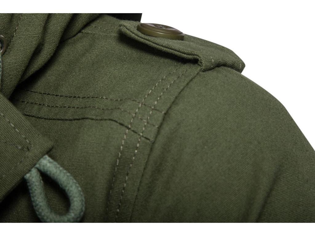 European and American Men's Slim-Fit Hooded Solid Color Jacket for Autumn/Winter