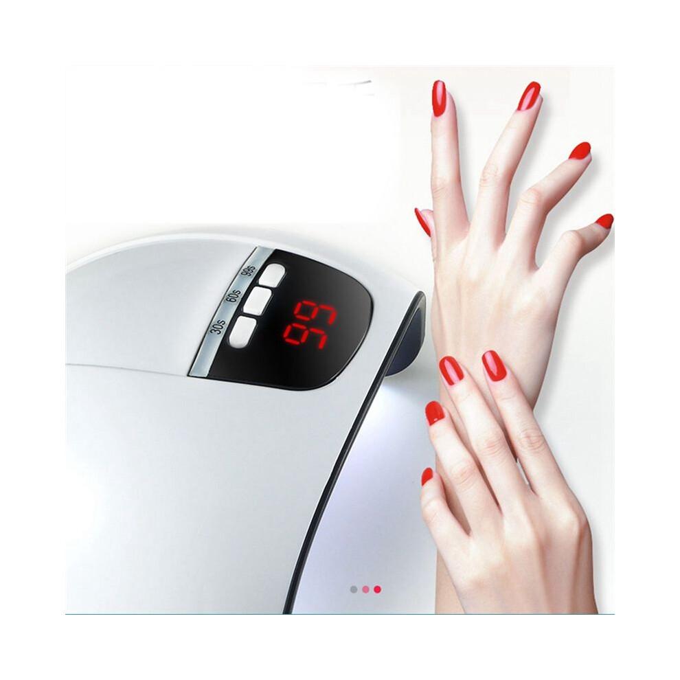 Nail Dryer LED Nail Lamp UV Lamp for Curing All Gel Nail Polish Portable Nail Dry Lamp with USB Cord White