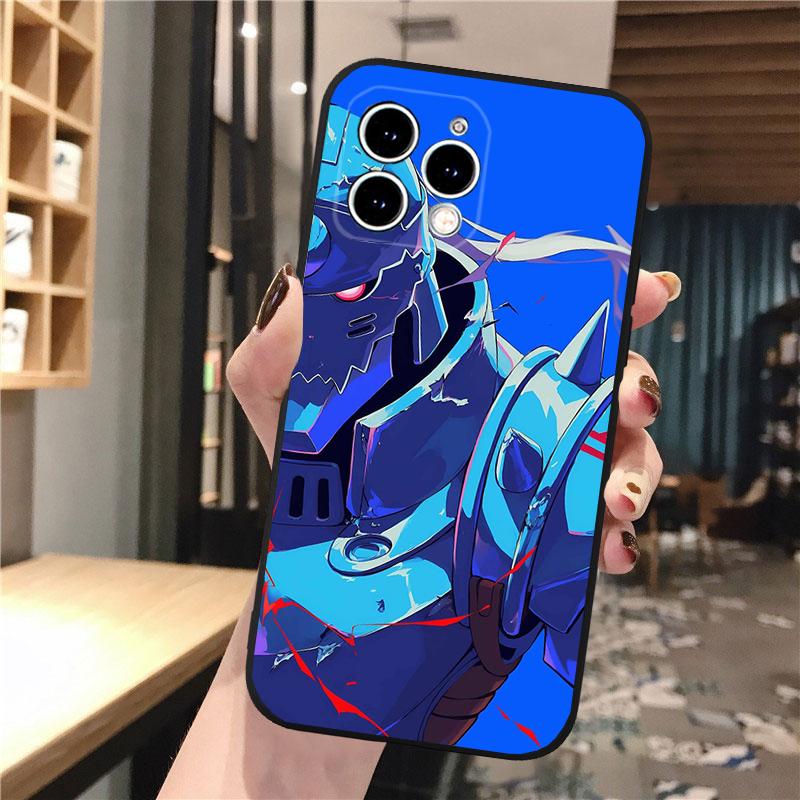 Phone Case For iphone 17 Pro Max 17 Pro Air 16 15 14 13 Pro Max 15 16 Pro 15Plus Fullmetal Alchemist