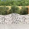 VidaXL 5x Arched Gabion Baskets Arched Gabion Cages Gabion Walls Garden Fences Terrace Outdoor 3145622