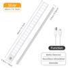 Motion Sensor Light Wireless LED Night Light USB Rechargeable Night Lamp Cabinet Wardrobe Lamp Under Backlight For Kitchen Led Back Up Lights 1