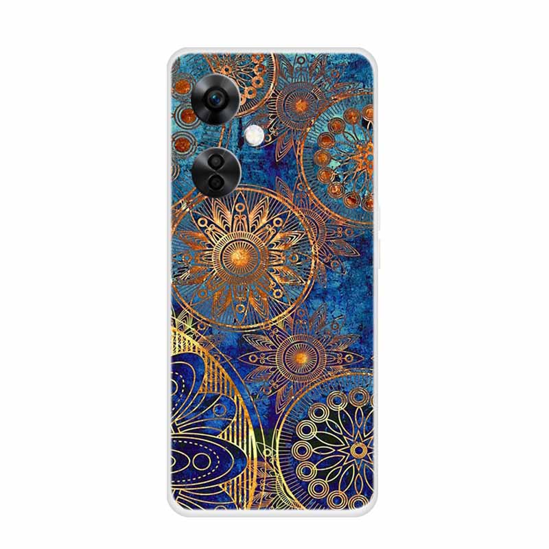 For OnePlus Nord CE 3 Lite 5G Cases Wolf Clear Soft TPU Silicone Phone Cover For One Plus Nord CE 3 5G Case Transparent Etui