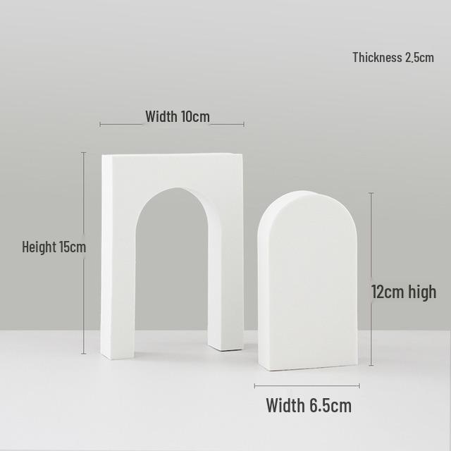 Белый пенопластовый геометрический куб, реквизит для фотосъемки, с фоновой доской и мелкими украшениями