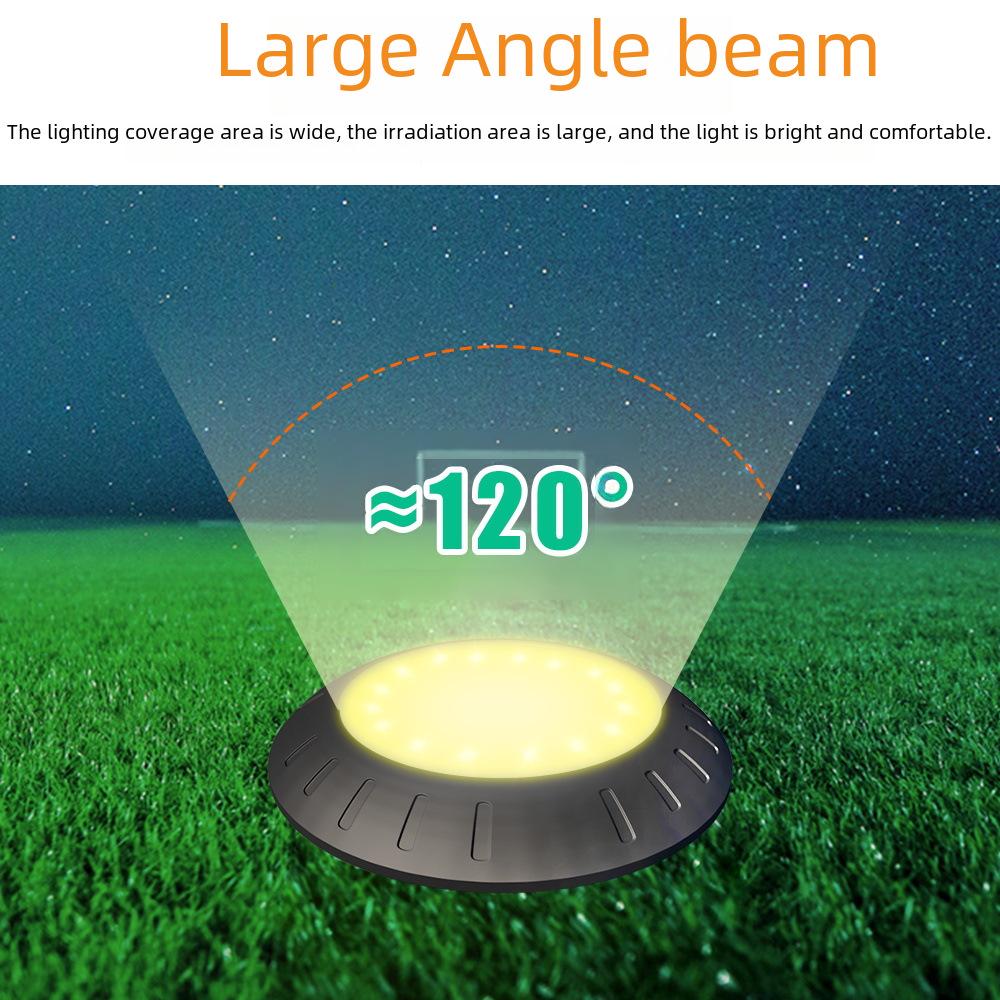 Красочные солнечные светодиодные ландшафтные светильники: Водонепроницаемый садовый декор для дворов и вилл