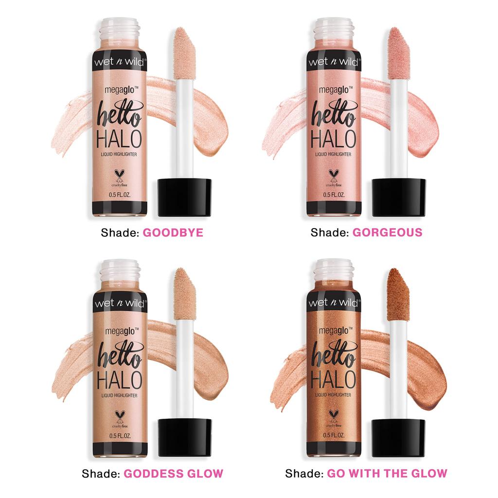 WET N WILD MegaGlo Hello Halo Жидкий хайлайтер - Галографический (Параллельный импорт)