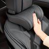 Подушка для шеи в автомобиль класса люкс | Аксессуары для отделки салона автомобиля из кожи наппа, Подголовник, Подушка на сиденье, Подушка для поддержки шеи, Удобная и дышащая