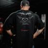 Свободная футболка Gorilla Sports для фитнеса, тренировок, занятий в спортзале, отдыха. Мужская и женская. Бренд класса люкс.