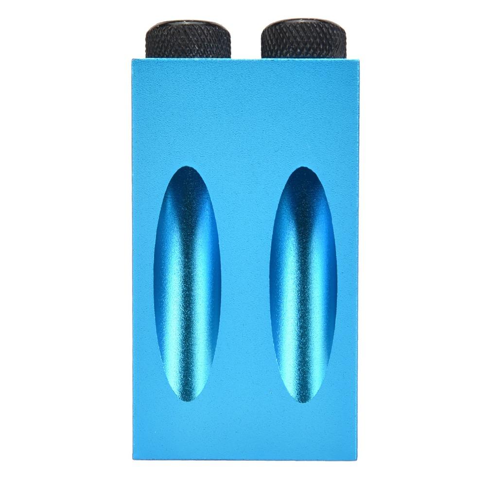34pcs 15° Drilling Angle Pocket Hole Jig Kit Inclined Hole Fixture Dowel Joinery Kit For Carpenters
