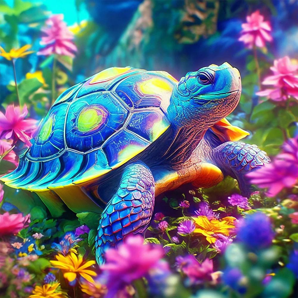 5D DIY Полный Круглый Дрель Алмазная Картина Животное Набор Домашний Декор Искусство Ремесло 40x40см