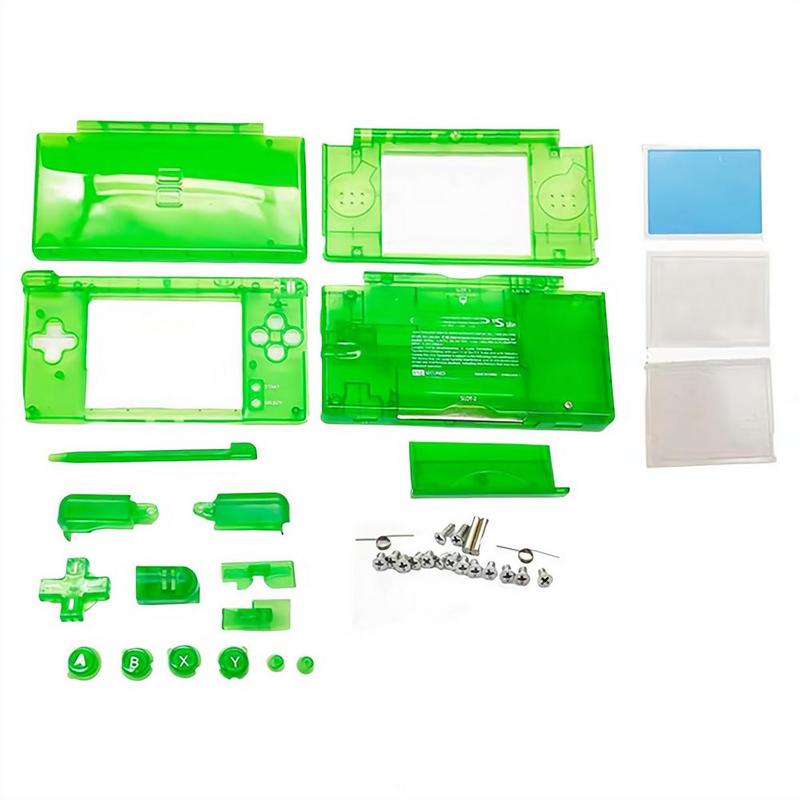 For Ndsl Console Shell Replacement Game Console Shell Front Cover Battery Case Button Set Sturdy&durability