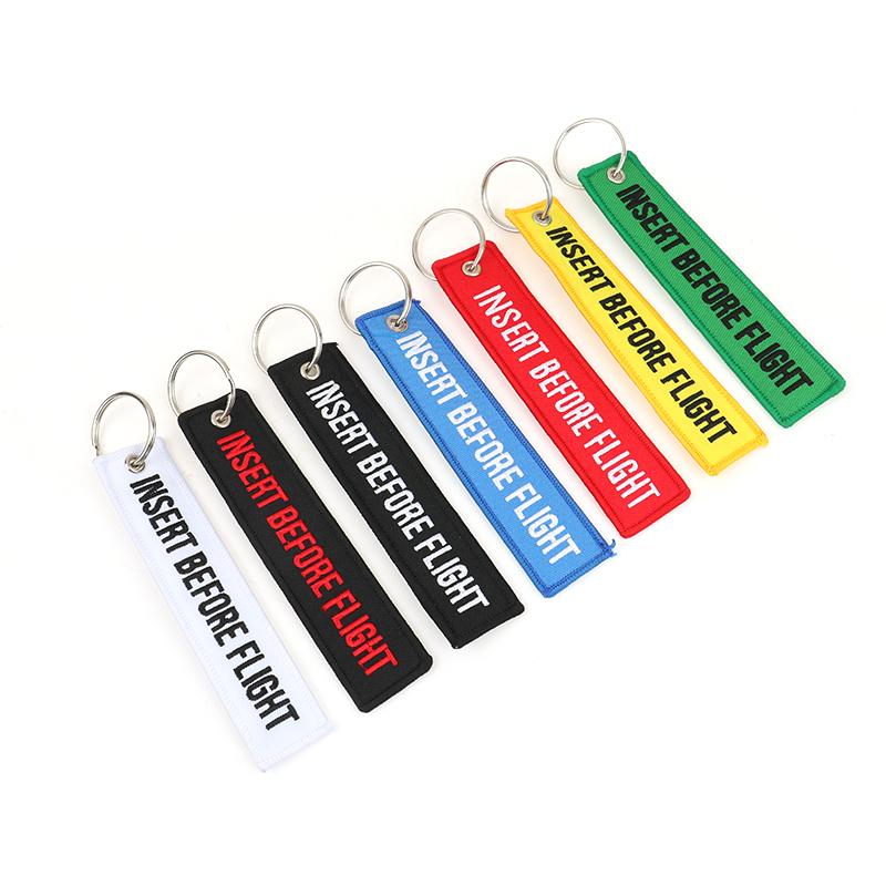 Car Key Ring Key Fobs Insert Before Flight Keychain Jewelry Luggage Key Tag