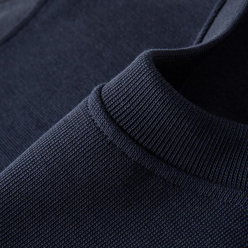 Мужской свитшот из хлопка пима с пэчворком