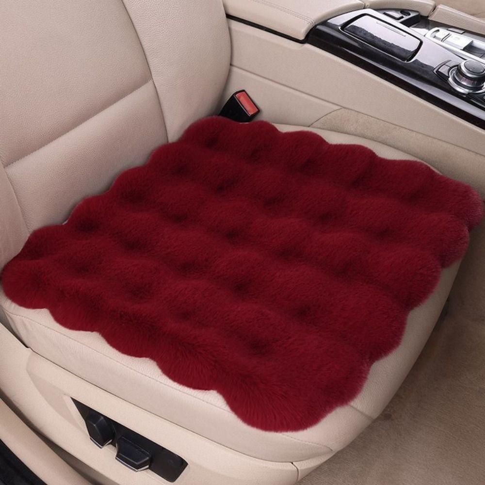 Thickening Car Seat Cushion Warm Plush Car Cushion New Auto Chair Protector Pad Auto Accessories