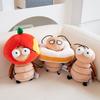 Creative Insects Series Plush Pendant Toy Soft Stuffed Animals Cartoon Cockroach Bee Ants Educational Toys for Kids Girl Gifts