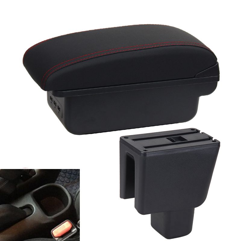 Для Honda BRV Для Honda BR-V Автомобильный подлокотник Центральный магазин Аксессуары для хранения контента Детали интерьера Зарядка через USB